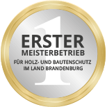 Button erster Meisterbetrieb